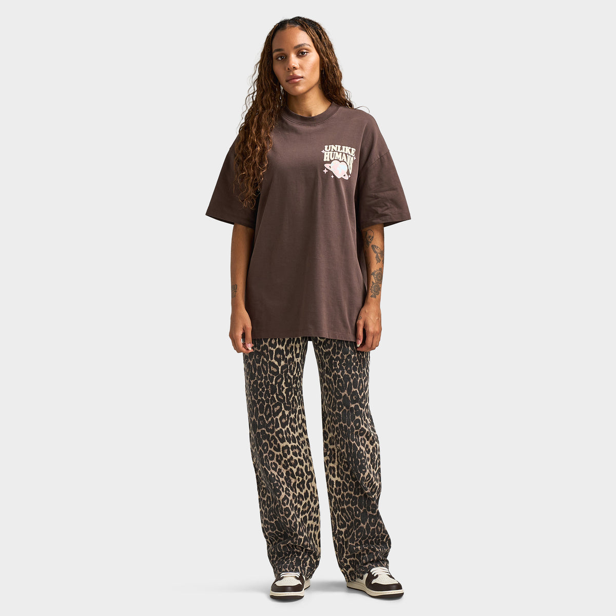 Unlike Humans Women's Protect Tee / Brown – JD Sports