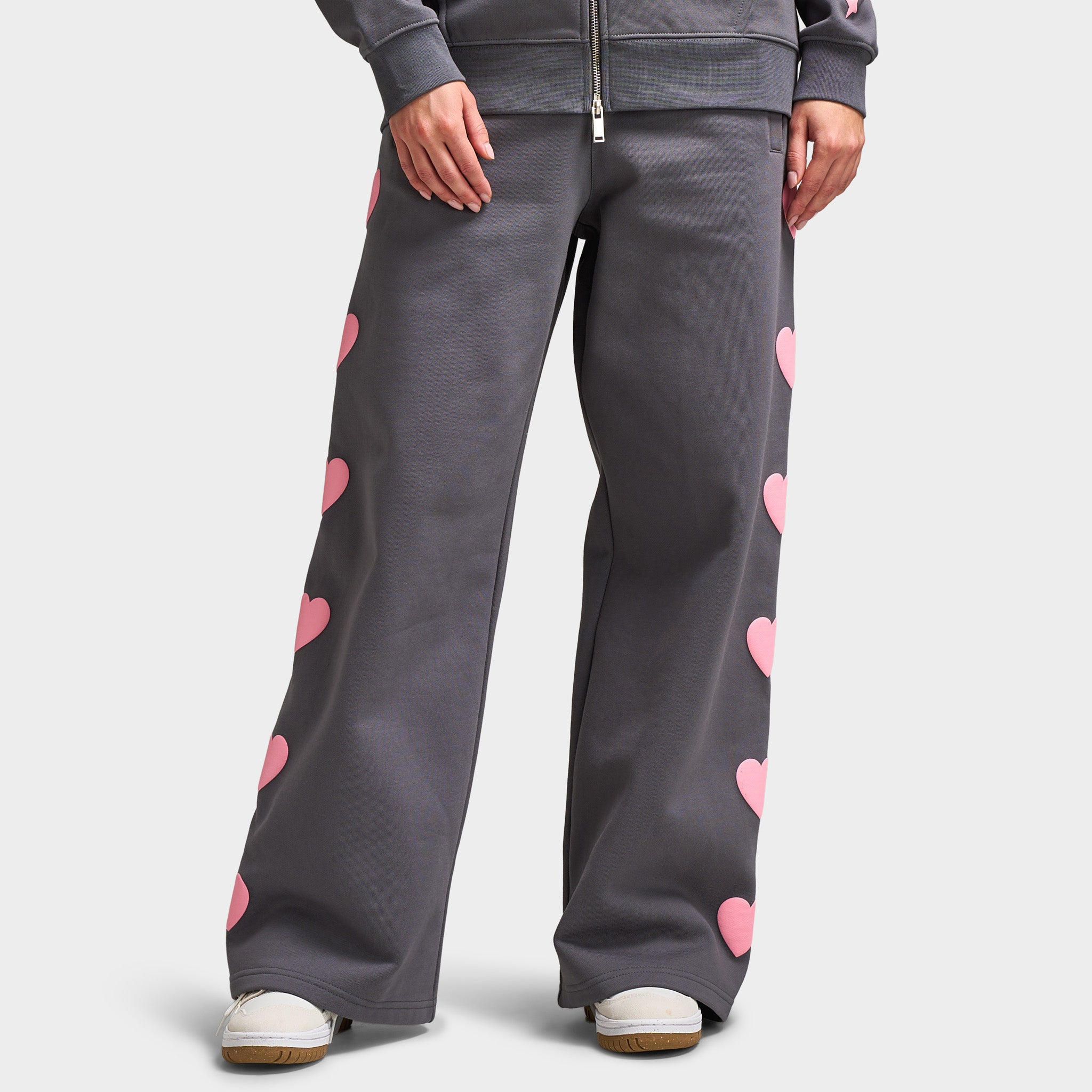 Unlike Humans Core Heart Wide Leg Pant / Castlerock – JD Sports