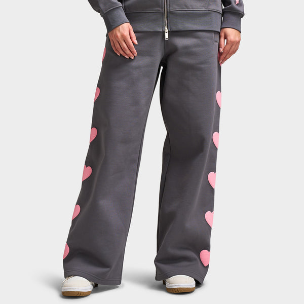 Unlike Humans Core Heart Wide Leg Pant / Castlerock – JD Sports