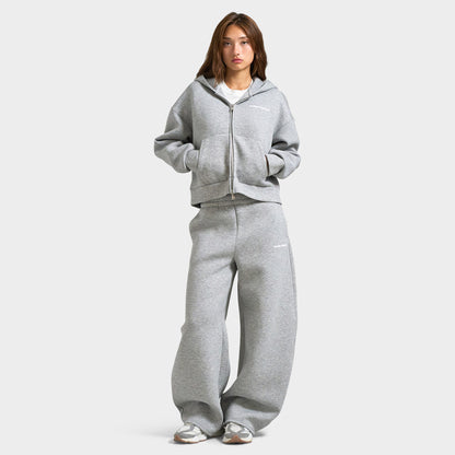 Unlike Humans Pantalon Bemis / Gris Clair Chiné