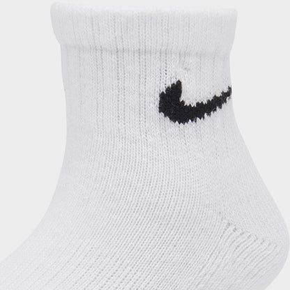 Nike Children's Performance Ankle Socks (6 PK) / White