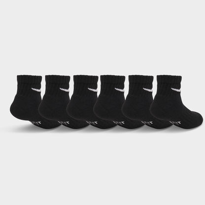 Nike Children's Performance Ankle Socks (6 PK)/ Black
