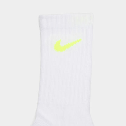 Nike Children's Performance Crew Socks (6 PK) White / Multi