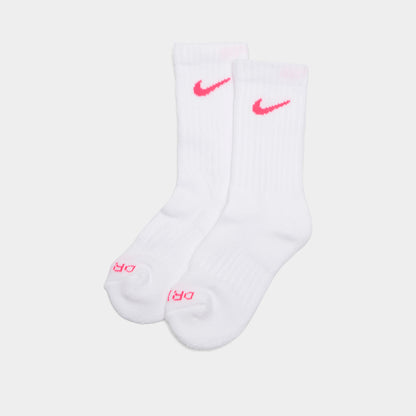 Nike Children's Performance Crew Socks (6 PK) White / Multi