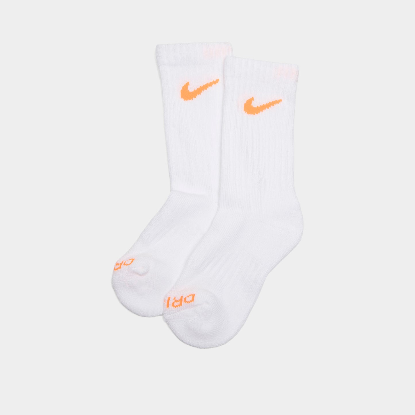 Nike Children's Performance Crew Socks (6 PK) White / Multi