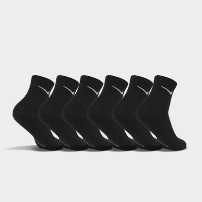 Nike Children's Performance Crew Socks (6 Pack) / Black