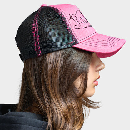 Von Dutch Bling Casquette Camionneur / Rose