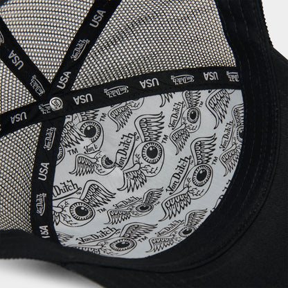 Von Dutch Staple Trucker Black / White