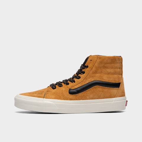 Gold leather vans top
