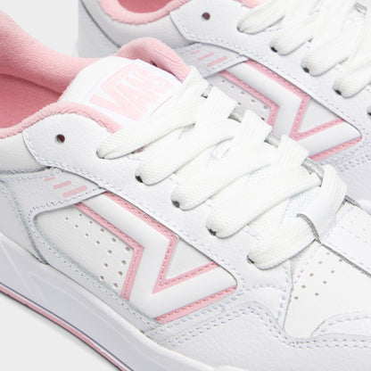 Vans Upland Leather White / Pink