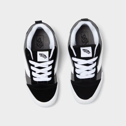 Vans Juniors' Knu Skool Black / Grey - White