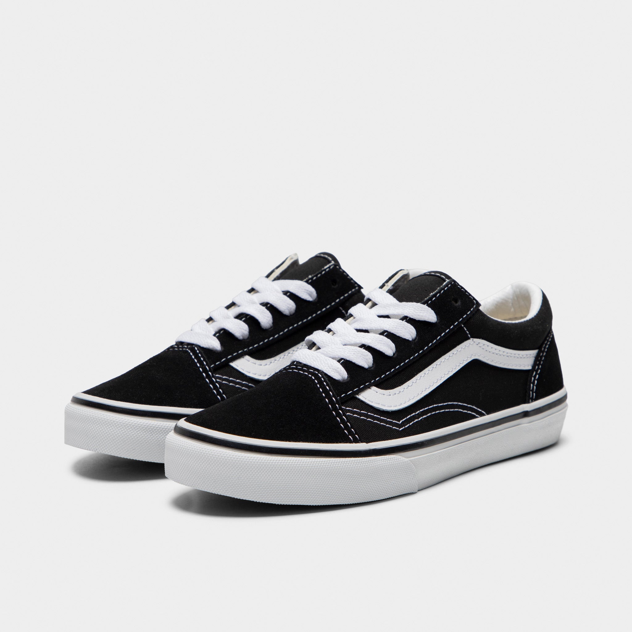 Vans Juniors' Old Skool Black / White – JD Sports