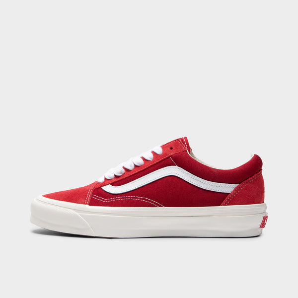 Vans LX Old Skool Suède Rouge Rouge – JD Sports