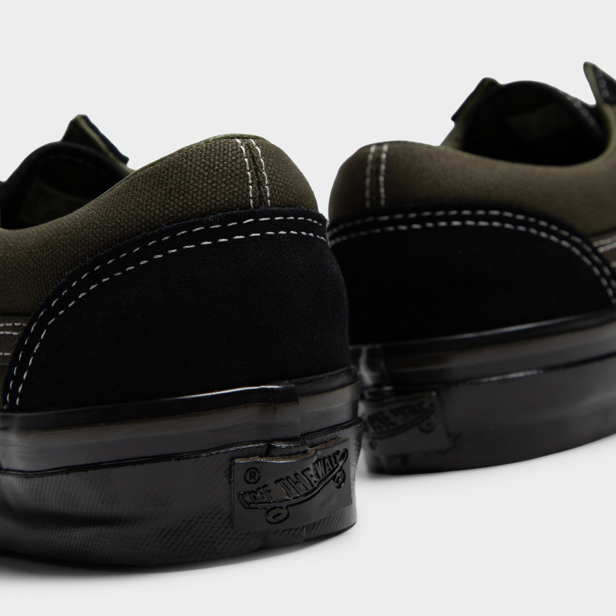 Vans LX Old Skool 36 Noir / Feuille de vigne