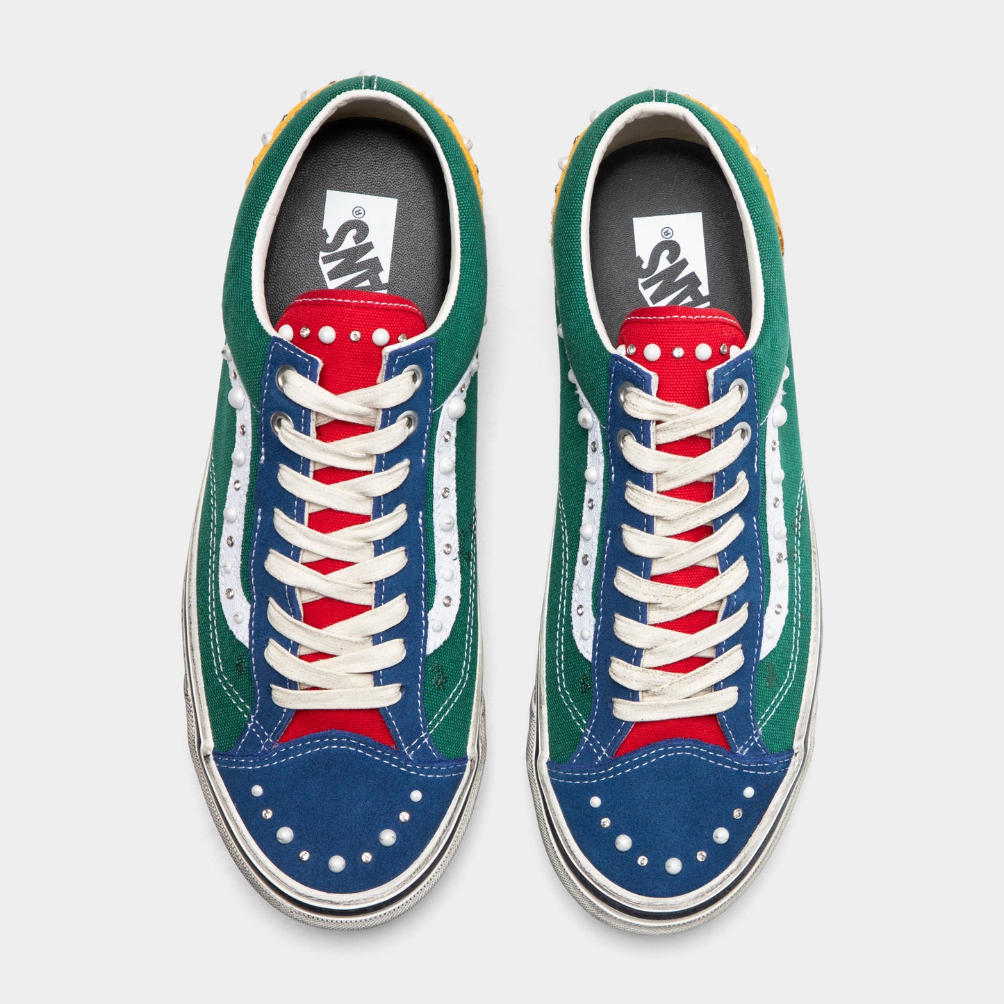 Vans LX Old Skool 36 pour hommes Pearlized Yacht Club Vert / Multi