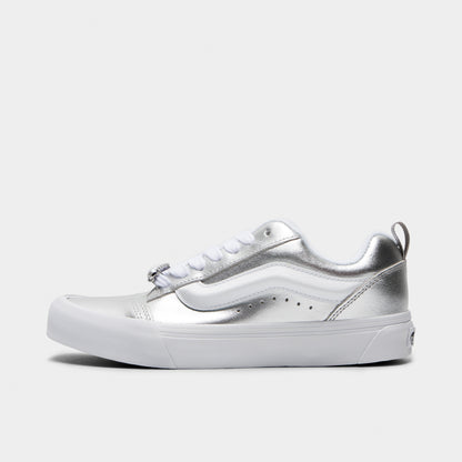 Vans Knu Skool / Metallic Leather Silver