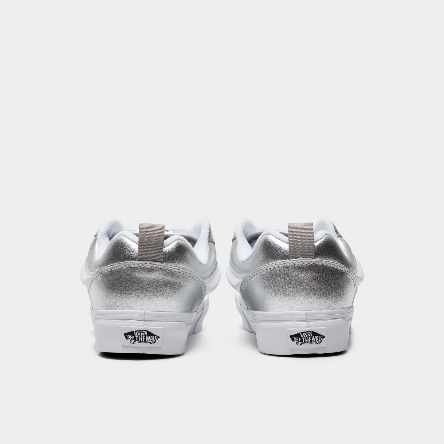 Vans Knu Skool / Metallic Leather Silver