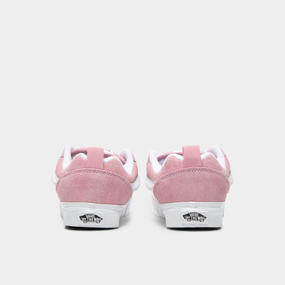 Vans Juniors' Knu Skool Pink Dawn / White