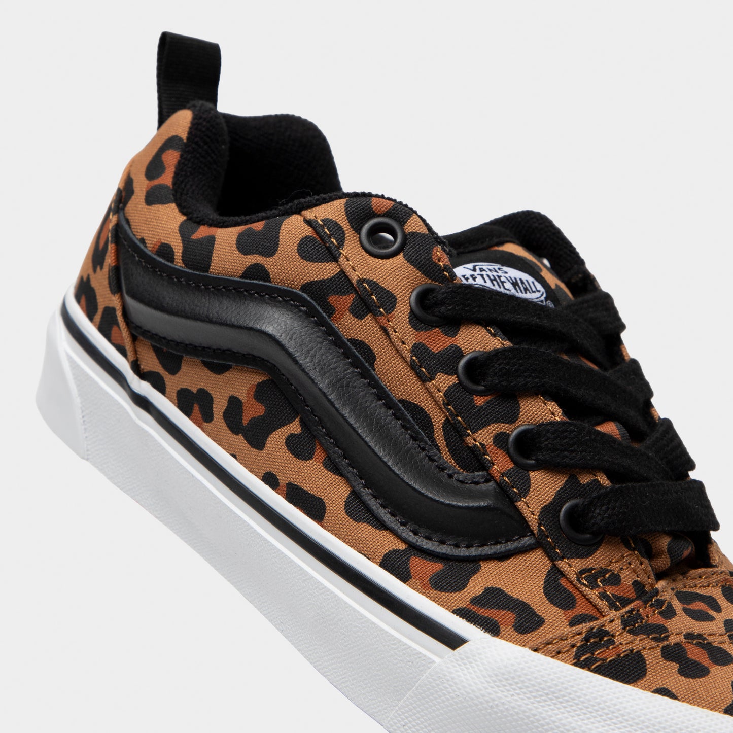 Vans Juniors' Knu Skool Leopard / Black