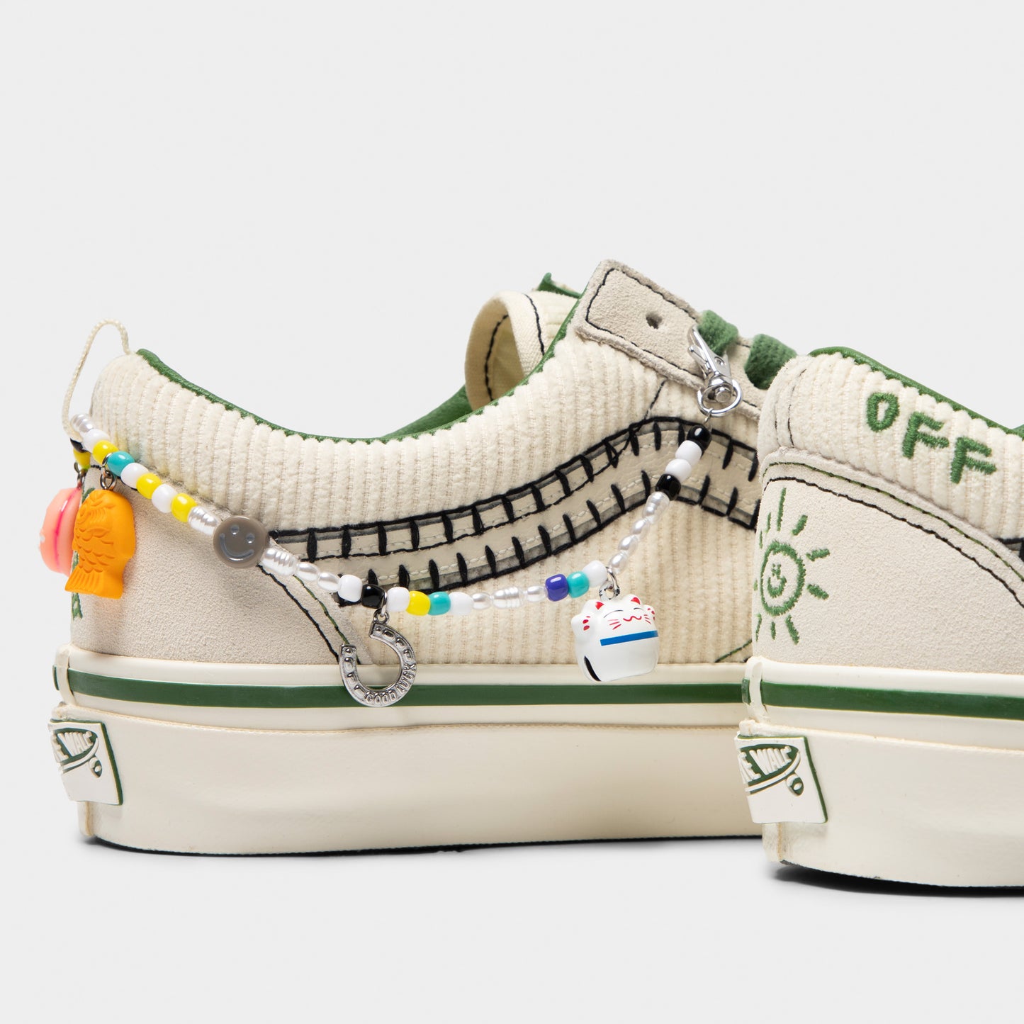 Vans Old Skool Charms Cream / Cocona
