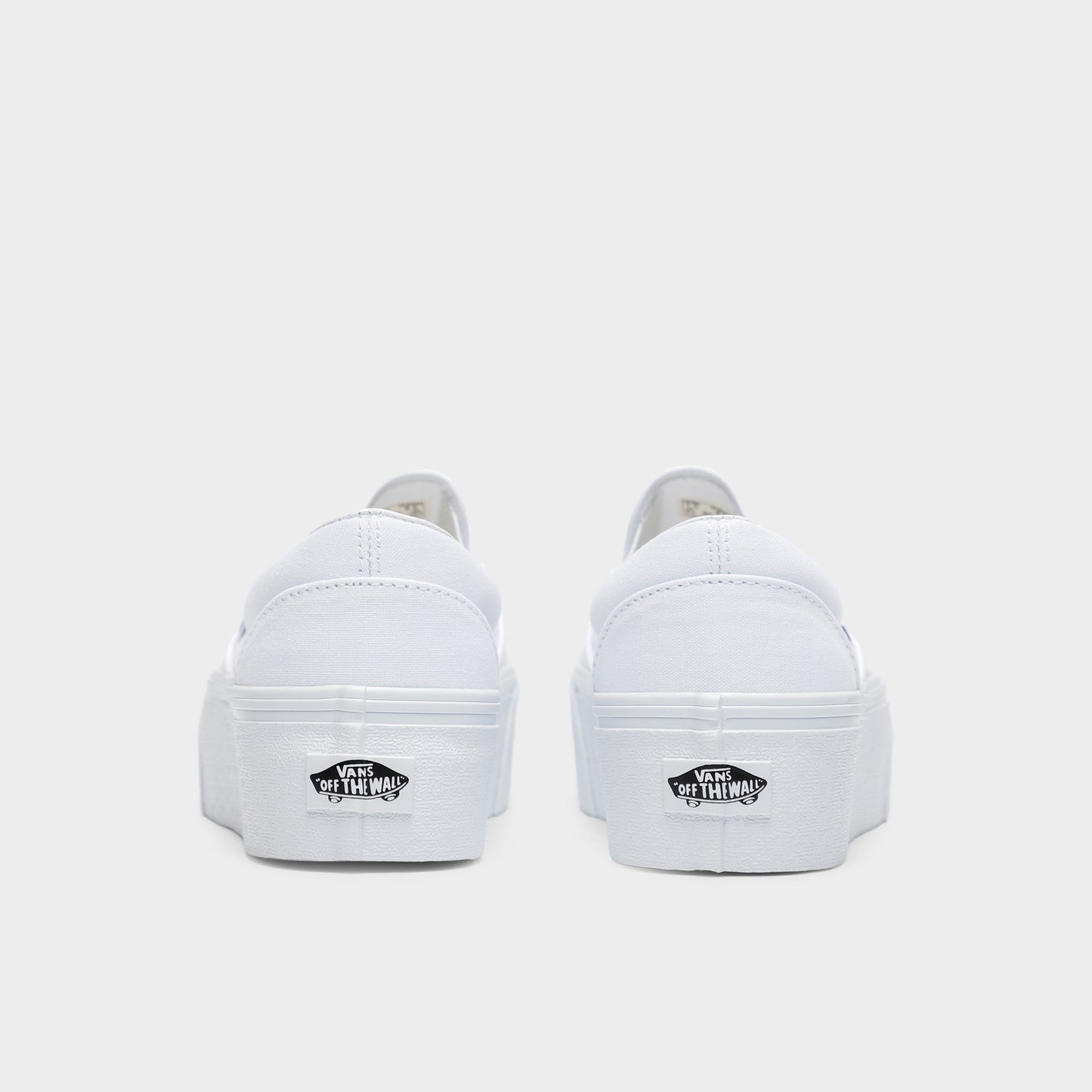 Vans Classic Slip-On Stackform Blanc / Blanc