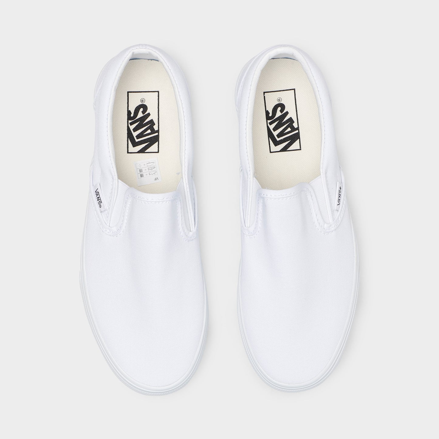 Vans Classic Slip-On Stackform Blanc / Blanc