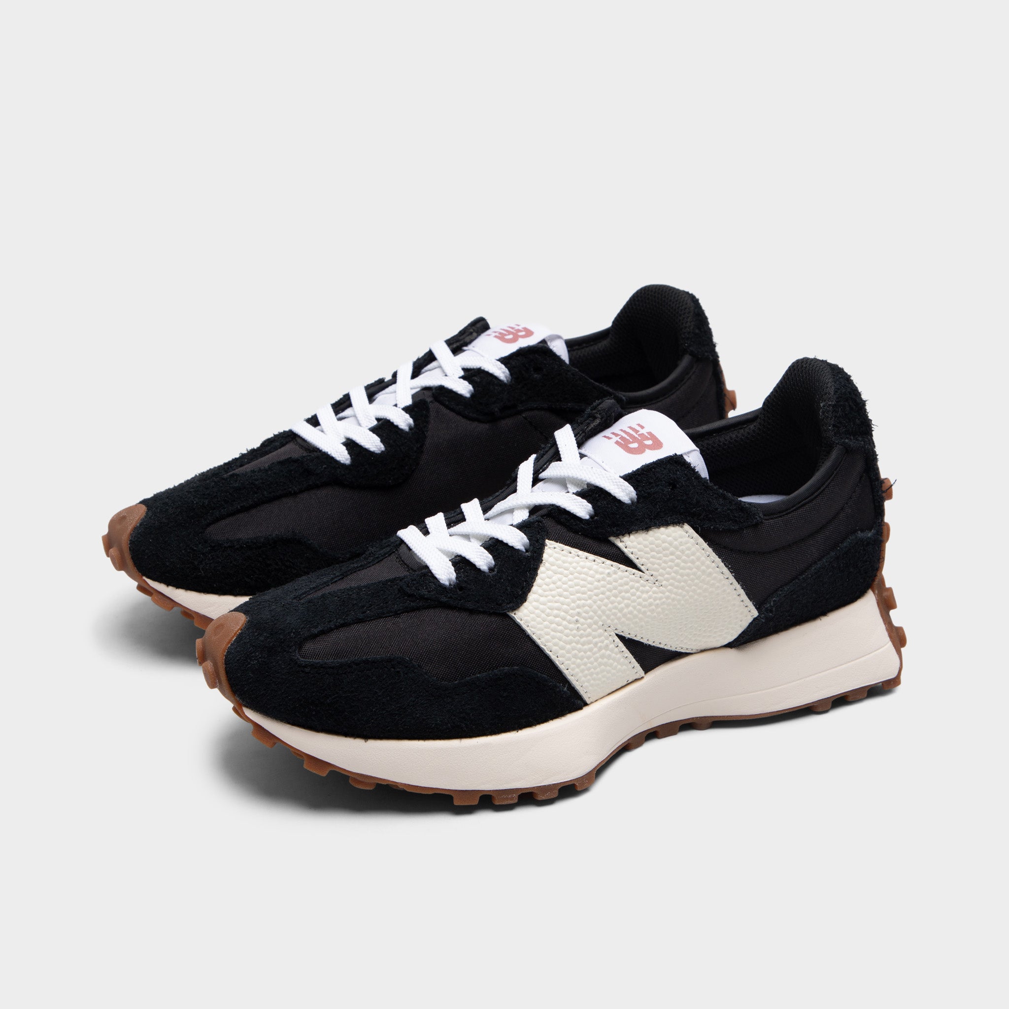 New Balance Women's 327 Black / White - Mineral Red – JD Sports