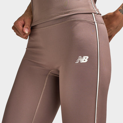 New Balance Legging Liseré Cortado / Sel de mer