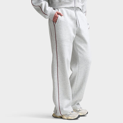 New Balance Women's Piping Straight Leg Pants / Grey