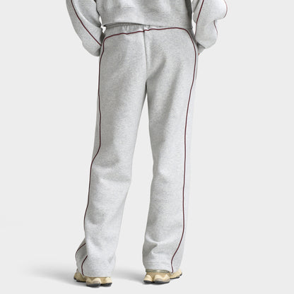New Balance Women's Piping Straight Leg Pants / Grey