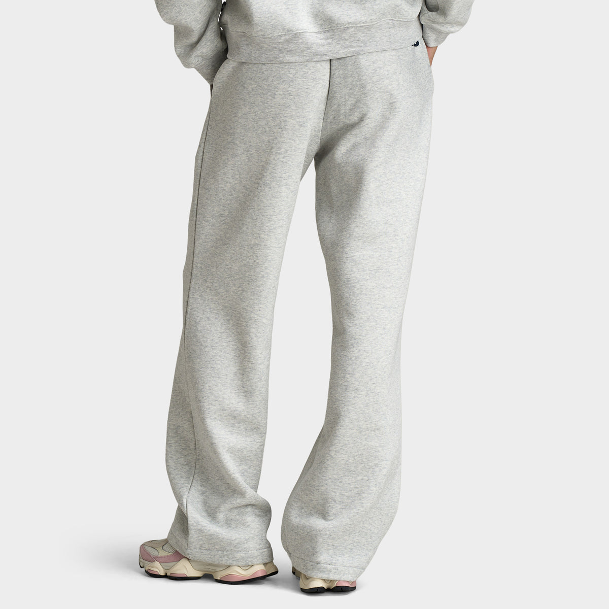 New Balance Varsity Wide Leg Jogger / Ash Heather