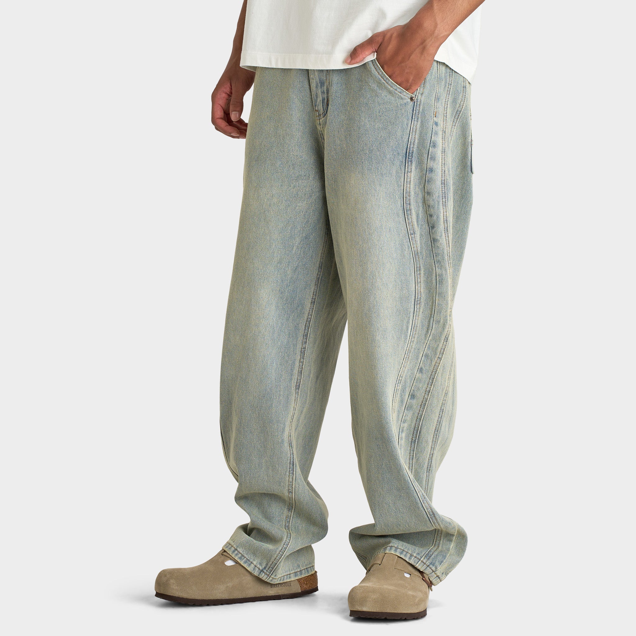 Criminal Damage Wavy Denim Pant / Washed Blue – JD Sports
