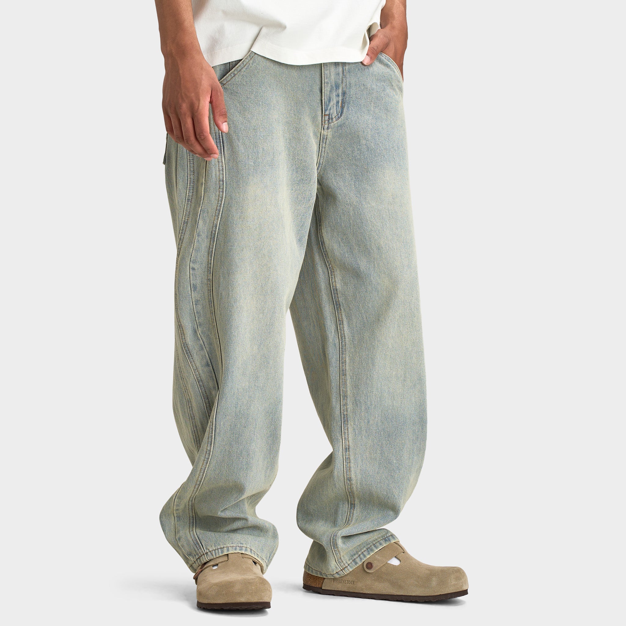 Criminal Damage Wavy Denim Pant / Washed Blue – JD Sports