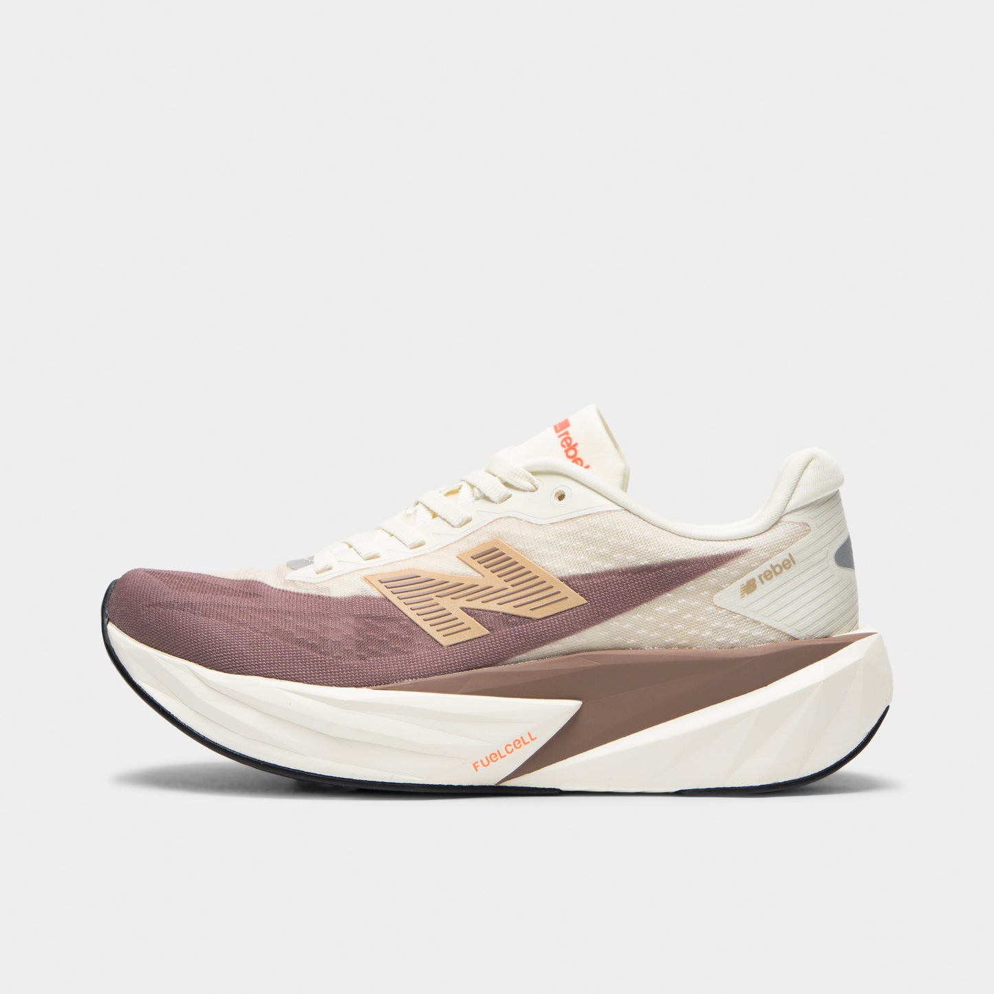 New Balance Women's FuelCell Rebel v5 Angora / Earth Shadow