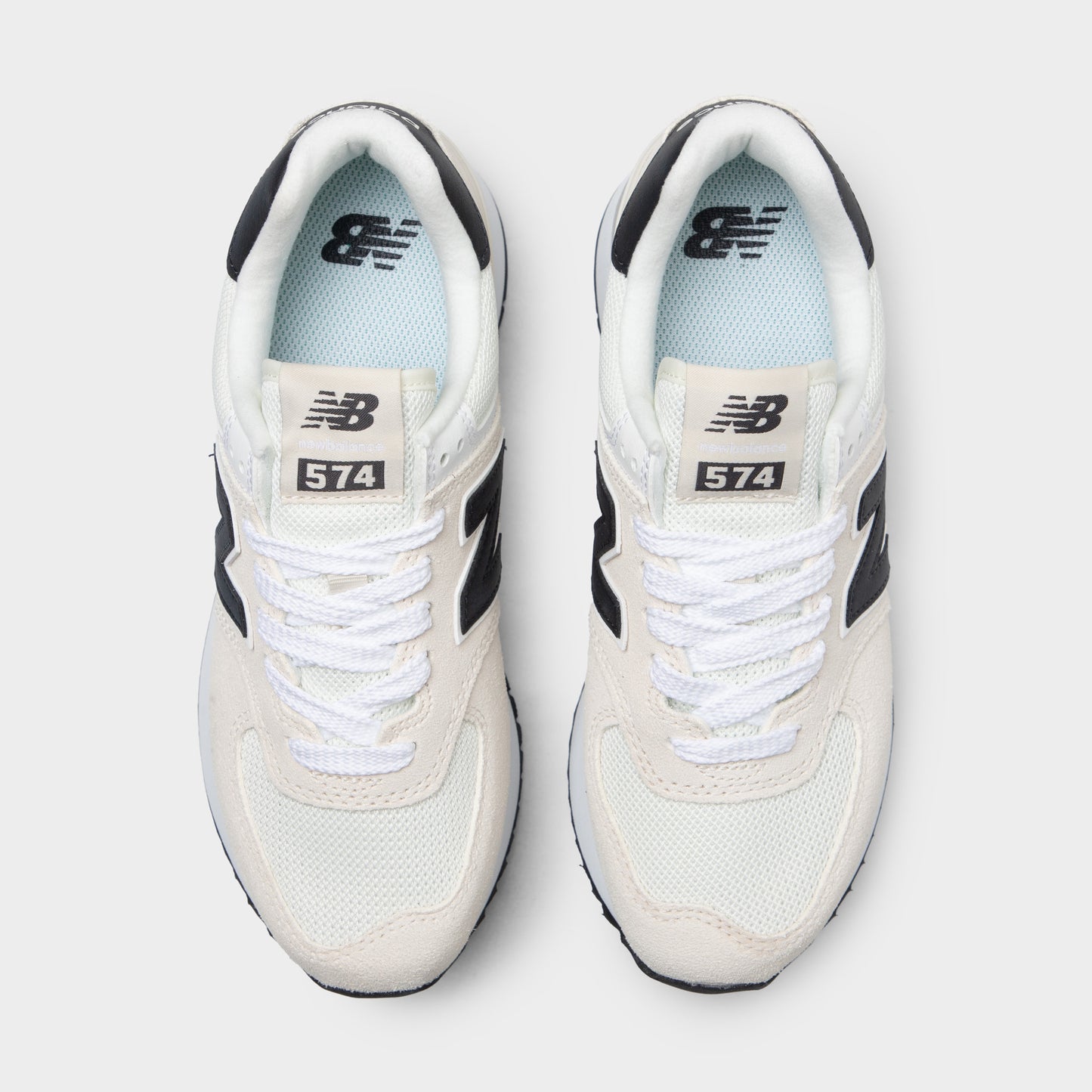 New Balance Women's 574+ Linen / Sea Salt - Phantom