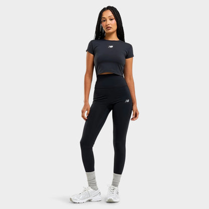 New Balance Script Leggings / Noir