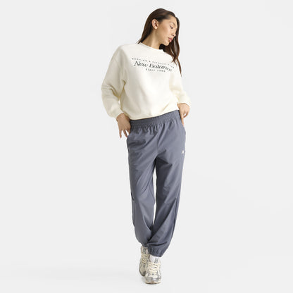 New Balance Women's Linear Woven Pant / Dark Arctic