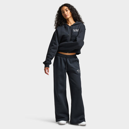New Balance Women's Athletic Wide Leg Joggers / Black