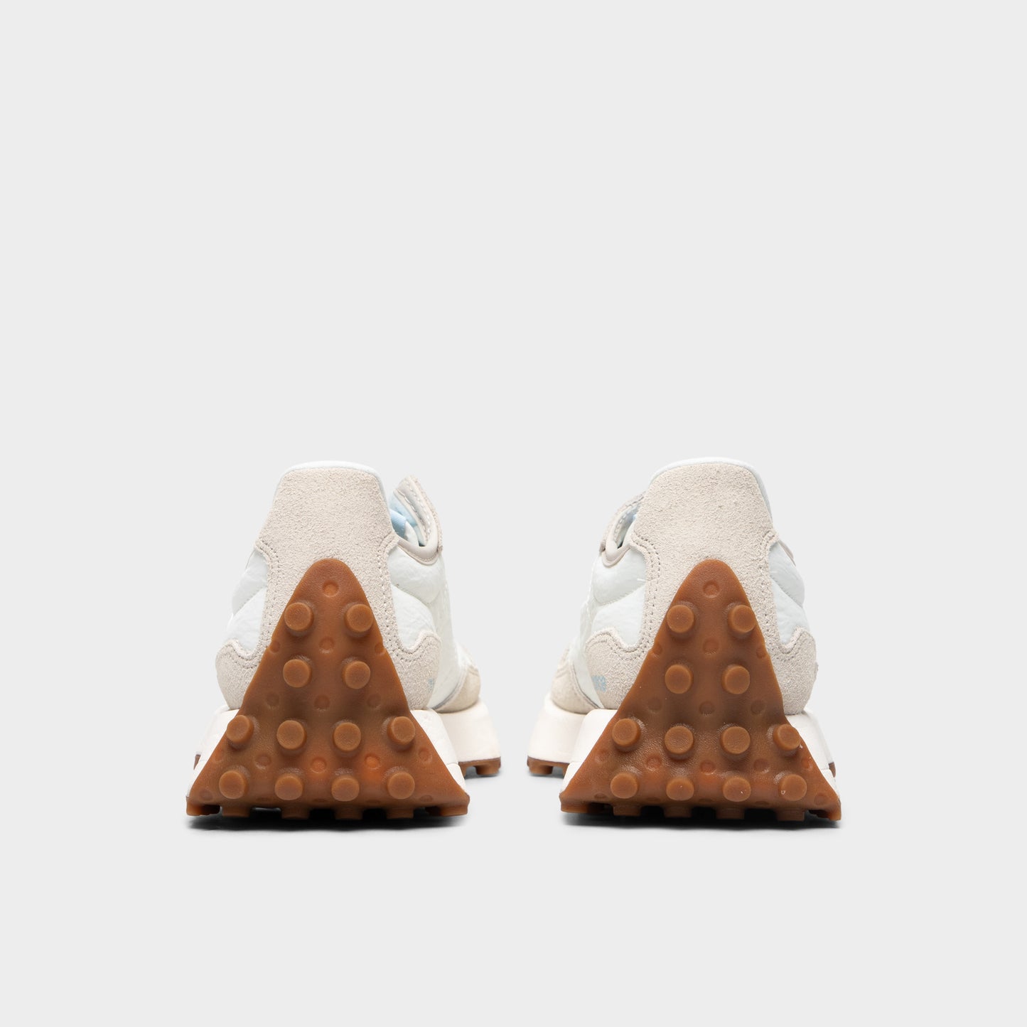 New Balance Women's 327 Tan / Light Blue