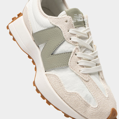 New Balance Women's 327 Linen / Sea Salt Olive