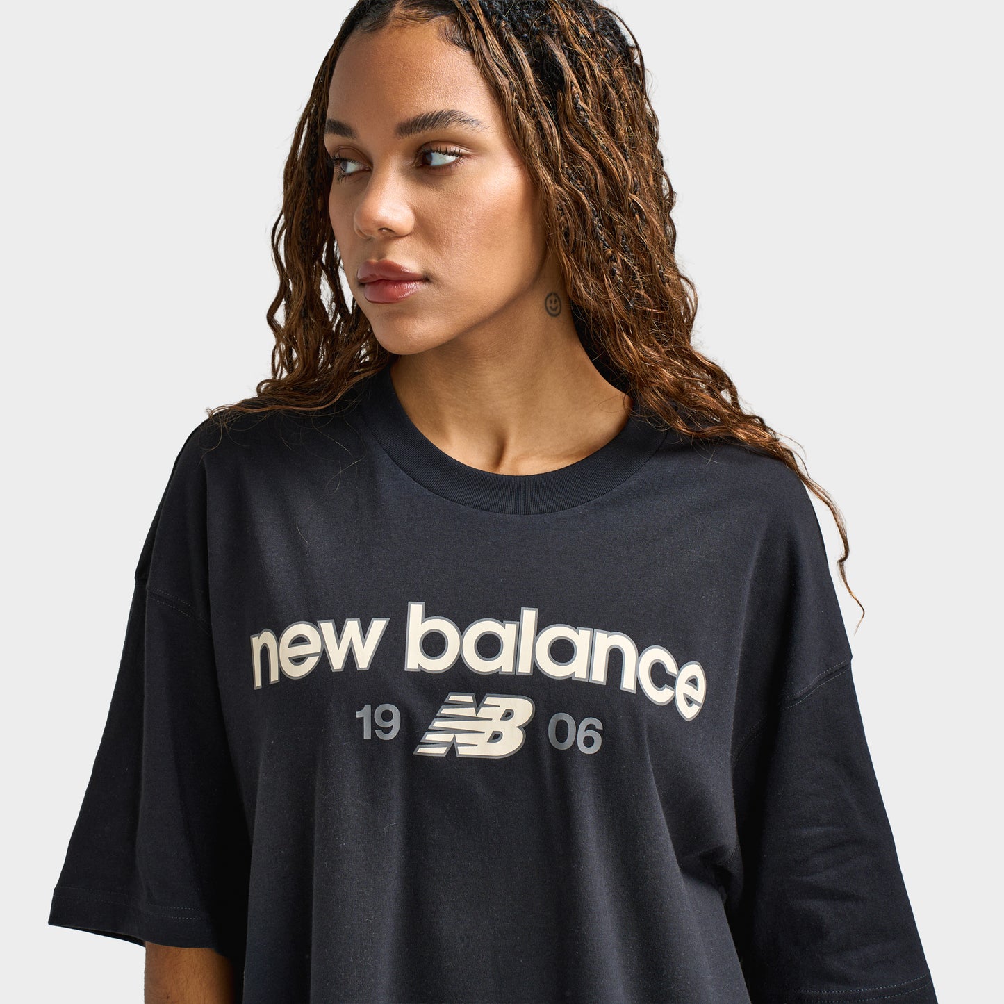 New Balance Women's Boyfriend Tee / Black
