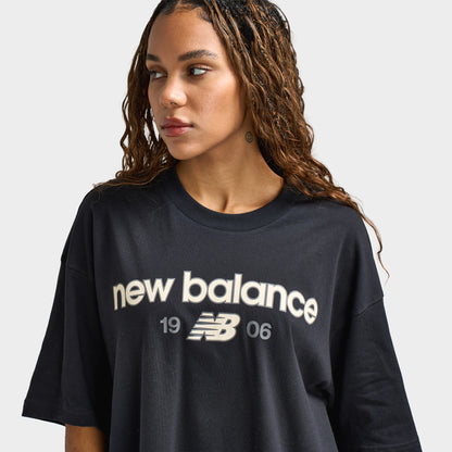 New Balance Women's Boyfriend Tee / Black