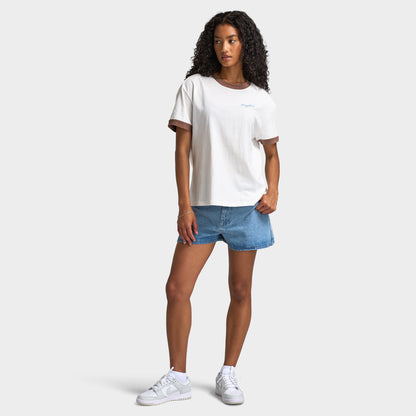 Mayfair Femmes «You Are Enough » T-shirt Ajusté / Blanc