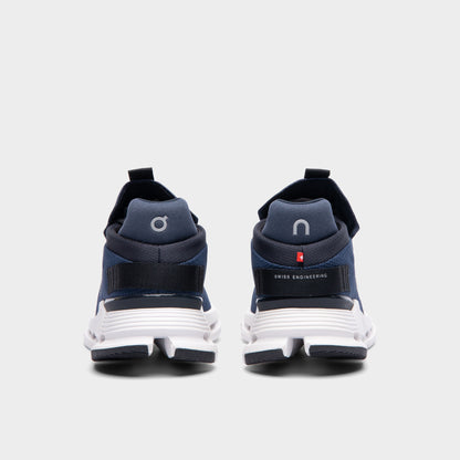 On Women's Cloudnova Navy / White