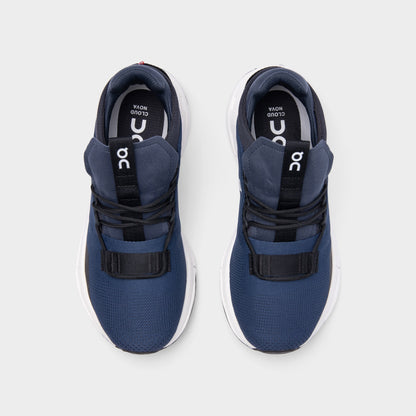 On Women's Cloudnova Navy / White