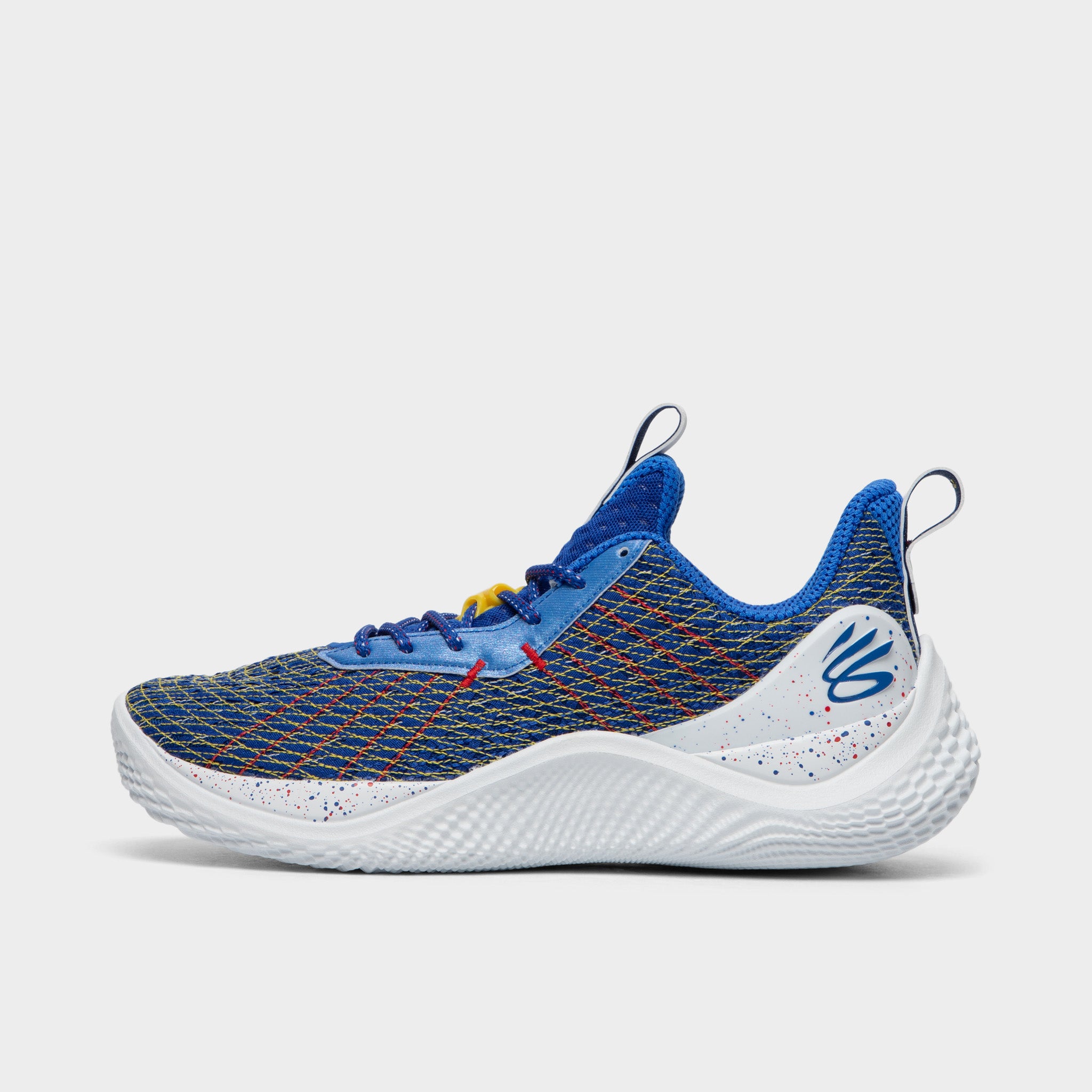 Under Armour Curry 10 Royal / Taxi - White
