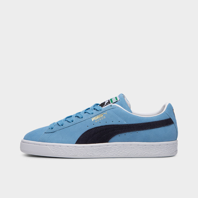 Sky blue suede pumas Clearance