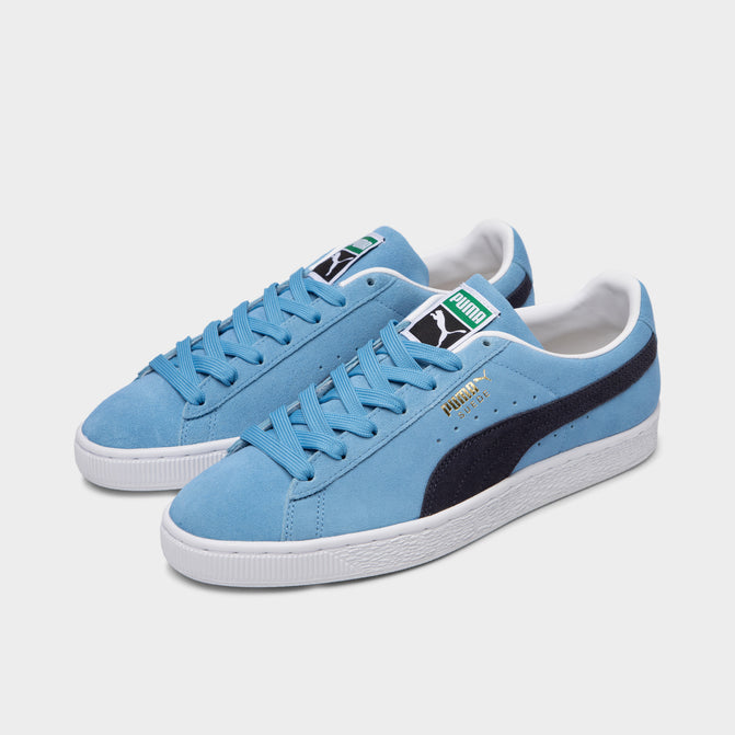 Blue low top pumas Clearance
