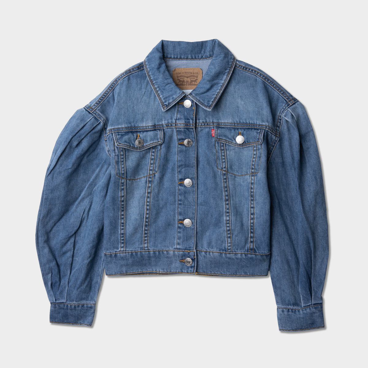 Levi s Girls Pleated Trucker Jacket Milestone JD Sports