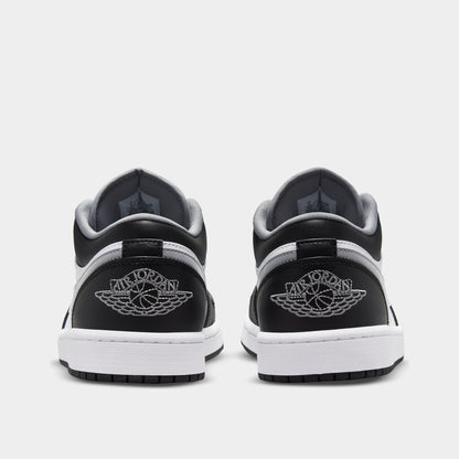 Jordan 1 Low Black / Particle Grey - White